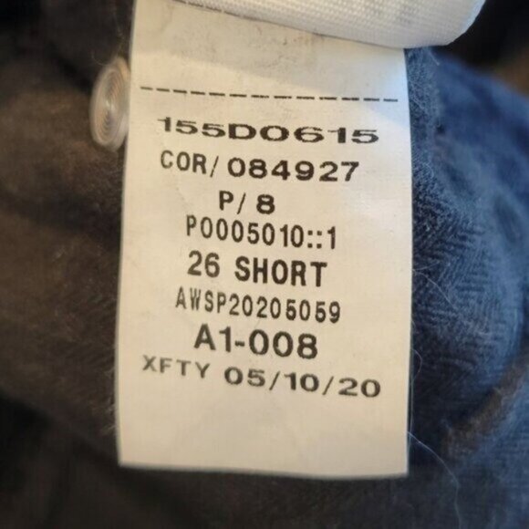 Abercrombie & Fitch | High Rise Mom Jean Distressed knee Raw Hem Black - Picture 6 of 7